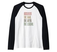 McKenzie l'Uomo Il Mito la Leggenda | Mythos Legend Name Maglia con Maniche Raglan