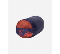 McKinley Camp Comfort II 10, Sacco a Pelo Unisex Adulto, Red Rust/Navy Dark, 225 x 80 cm
