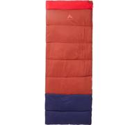 McKinley Camp Flanelle II, Sacco a Pelo Unisex Adulto, Red Rust/Navy Dark, 225 x 80 cm