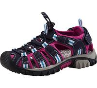 McKinley Kinder Trekking-Sandale Vapor II Jr Cinturino alla Caviglia Unisex-Bambini, Blu (Navy Dark/Pink Dark), 38 EU