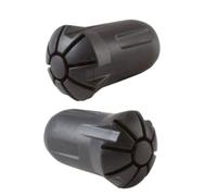 Mckinley Migra Rubber Tip I Accessori Ricambio Bastoncini Trekking Peso 22 g Unisex Nero MC423610_050