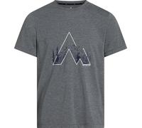 Mckinley Nata II T-Shirt da Uomo Melange/Anthracite M
