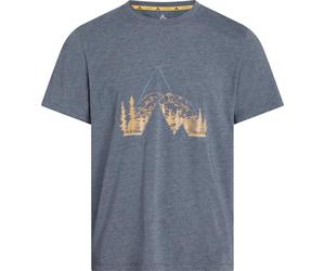 Mckinley Nata II T-Shirt da Uomo Melange/Navy M