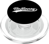 McKinney Texas Vintage Cursive US City Nome Retro Sports PopSockets PopGrip per MagSafe