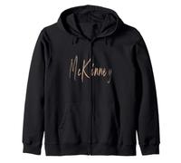 McKinney Texas Vintage design elegante Felpa con Cappuccio