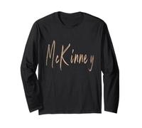 McKinney Texas Vintage design elegante Maglia a Manica