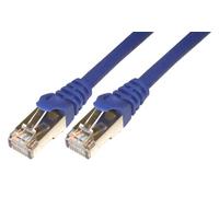 MCL 0.5m F/UTP Cat6 cavo di rete 0,5 m F/UTP (FTP) Blu