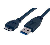 MCL 1.8m USB3.0 cavo USB 1,8 m Micro-USB B USB A Nero