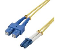 MCL 10m SC/LC OS2 cavo InfiniBand e fibra ottica Giallo - Nouvo