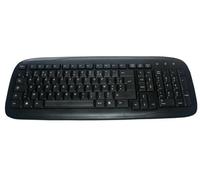 M CK-298/N tastiera Universale USB AZERTY Francese Nera - Nouvo