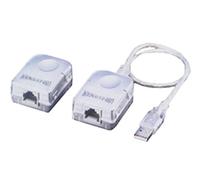 M mplificateur USB/RJ45 RJ45 Cat 5 Bianco