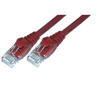 MCL Cable Ethernet RJ45 Cat6 1.0 m Red cavo di rete 1 m Rosso