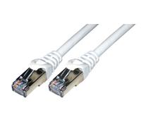 M able RJ45 Cat6 1.0 m White cavo di rete 1 m Bianco