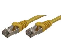 M able RJ45 Cat6 10.0 m Yellow cavo di rete 10 m Giallo