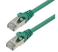 MCL Cable RJ45 Cat6 2.0 m Green cavo di rete 2 m