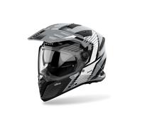 M ASCO INTEGRALE BANDIT SPICY GREY GLOSS | AIROH | MotoCharlie