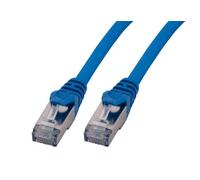 MCL - Cavo Patch Cat 6A S/FTP LSZH, 3 m, Colore: Blu