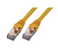 MCL - Cavo Patch Cat6A F/UTP, da 1 Metro, Colore: Giallo