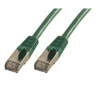 MCL Cavo patch Cat6A F/UTP LSZH, 5 m, colore: Verde