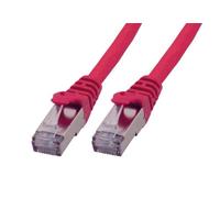 MCL - Cavo Patch FCC6ABMSHF-1M/R Cat 6A S/FTP LSZH, 2 m, Colore: Rosso