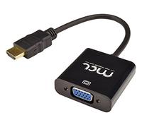 MCL CG-287C-Cavo interfaccia, adattatore di genere, HDMI, VGA, audio 3,5 mm, maschio/femmina, nero, 1600 x 1200 pixel, Blister)
