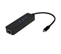M onvertitore USB Type-C RJ45 Gigabit Ethernet + hub 3 porte USB 3.0 - Nouvo