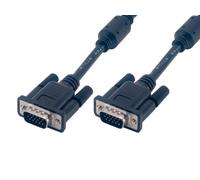MCL MC340B/15P-2M cavo VGA VGA (D-Sub) Nero