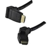 MCL MC385E-1M - Cavo HDMI 1080P 3D ad alta velocità con Ethernet maschio a maschio, 1 m, colore: Nero