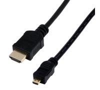MCL MC386-2M cavo HDMI HDMI Type A (Standard) HDMI Type D (Micro) Nero - Nouvo