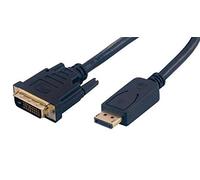 MCL MC393-2M cavo e adattatore video DisplayPort DVI-D Nero