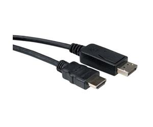 MCL MC393-3M DisplayPort DVI-D Nero