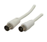MCL MC782-10M cavo coassiale Bianco - Nouvo