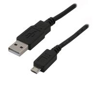 MCL MC922AHB-1M Cavo USB 2.0 USB A Micro-USB B Nero - Nouvo