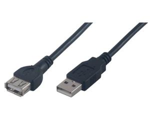 MCL MC922AMF-2M/N 2m Nero cavo USB