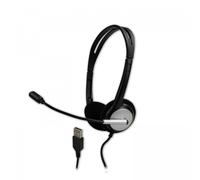 MCL MK1A99BZCSQMUSBAB Cuffia cablata per scrivania/centro chiamate USB Type-A Nero - Nouvo