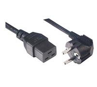 MCL Power Cable Black 2.0m cavo di alimentazione Nero 2 m