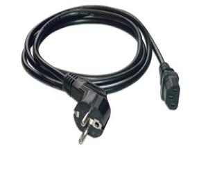 MCL Power Cable Black 3.0m cavo di alimentazione Nero 3 m