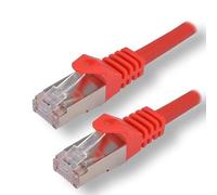 MCL SAMAR Cat 7 S/FTP LSZH Patch Cable - 1 m Red Marca