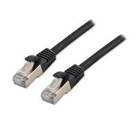 MCL Samar Cavo di rete RJ45 100% rame Cat 8.1 S/FTP LSZH 15 m Nero