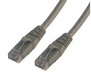 MCL Samar UTP6-3M - Cavo di rete Cat 6 RJ45 U/UTP lunghezza: 3 m, colore: Grigio