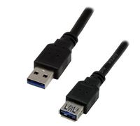 MCL USB 3.0, M/FM, 3m cavo USB 3.0 (3.1 Gen 1) USB A Nero