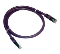 MCL World of Data - Cavo patch Cat 5E F/UTP, lunghezza 1 m, colore: Viola