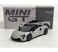 Mclaren Artura Ghiaccio Argento LHD 1:64 Scala Mini GT MGT00582L