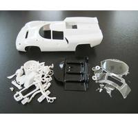 McLaren Elva Can-Am White Body Kit Slot Car Model THUNDERSLOT