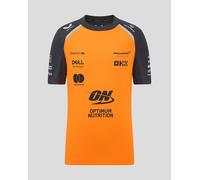 Mclaren F1 2025 Ufficiale Team Bambini T-Shirt Arancione Papaya