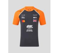 Mclaren F1 2025 Ufficiale Team Lando Norris T-Shirt Phantom Grigio