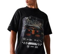 Mclaren F1 2025 Ufficiale Team Lavato Racing Auto Grafico Oversize Guida T-Shirt