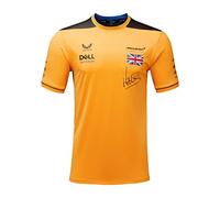 McLaren F1 Lando Norris Team Replica T-shirt uomo 2022, arancione, XXL