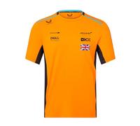 McLaren F1 Maglietta da uomo 2023 Lando Norris Team Replica Set Up, Papaya, M (TM2608)