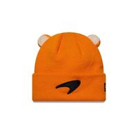 McLaren F1 Team Ufficiale NEW ERA Bambini Polsino Knit Berretto Con Ears Arancio